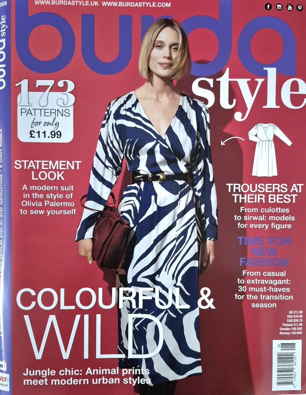 Burda Style Magazine August 2026 ENGLISH
